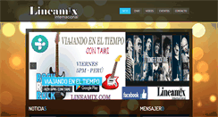 Desktop Screenshot of lineamix.com